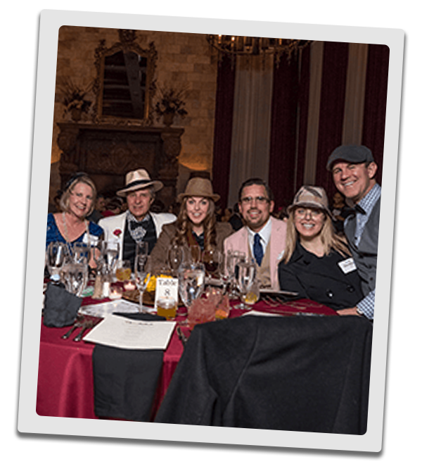 Cincinnati Murder Mystery party guests at the table
